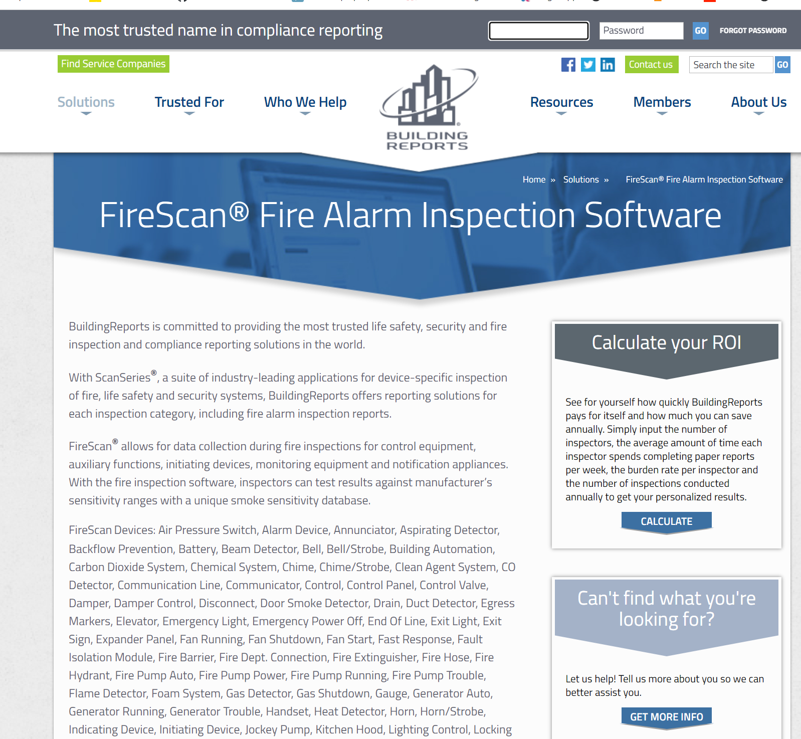 Fire alarm ipnspector software - FireScan.