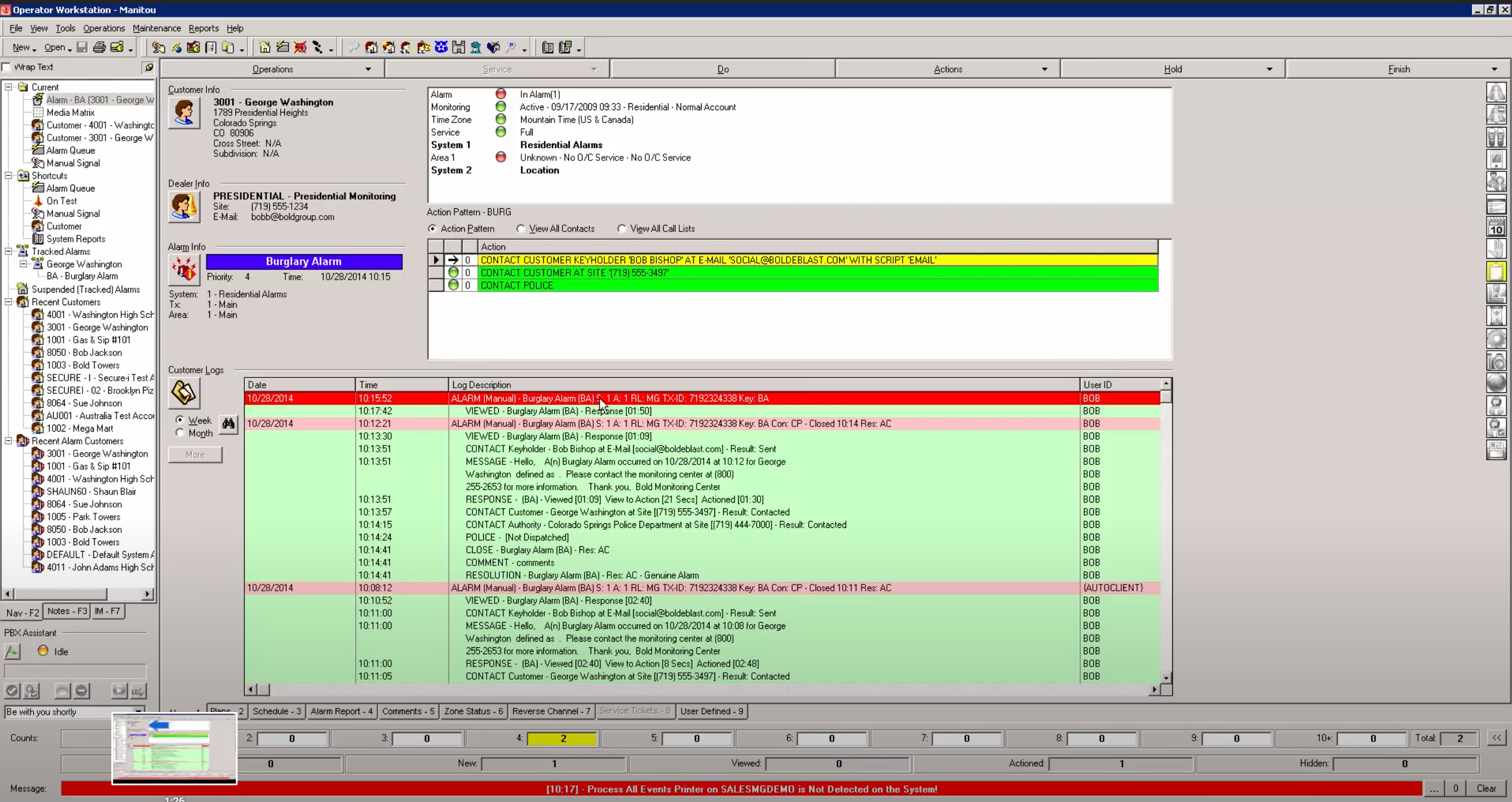 Bold monitou software configuration.