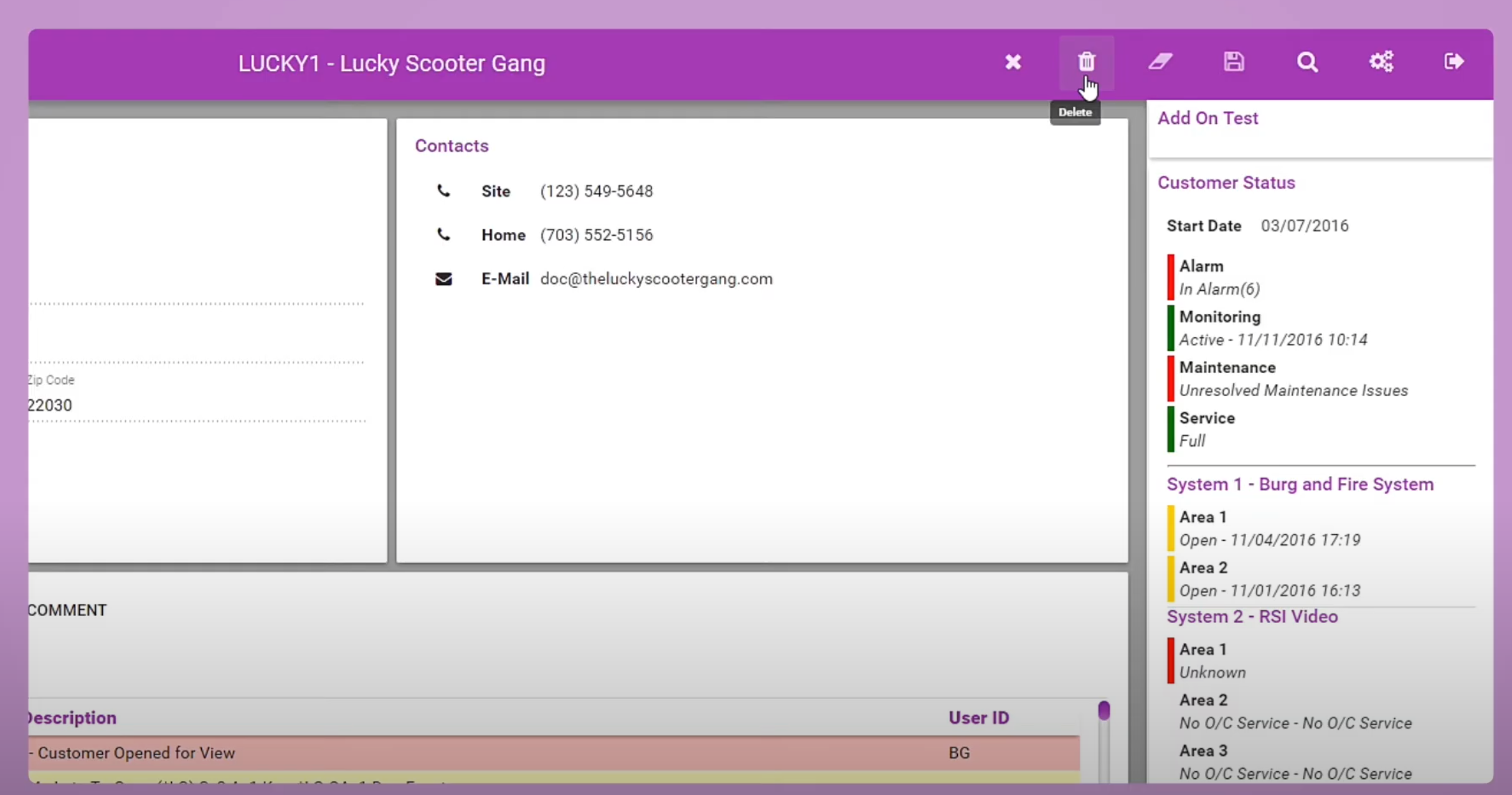 MANITOU Software contacts.