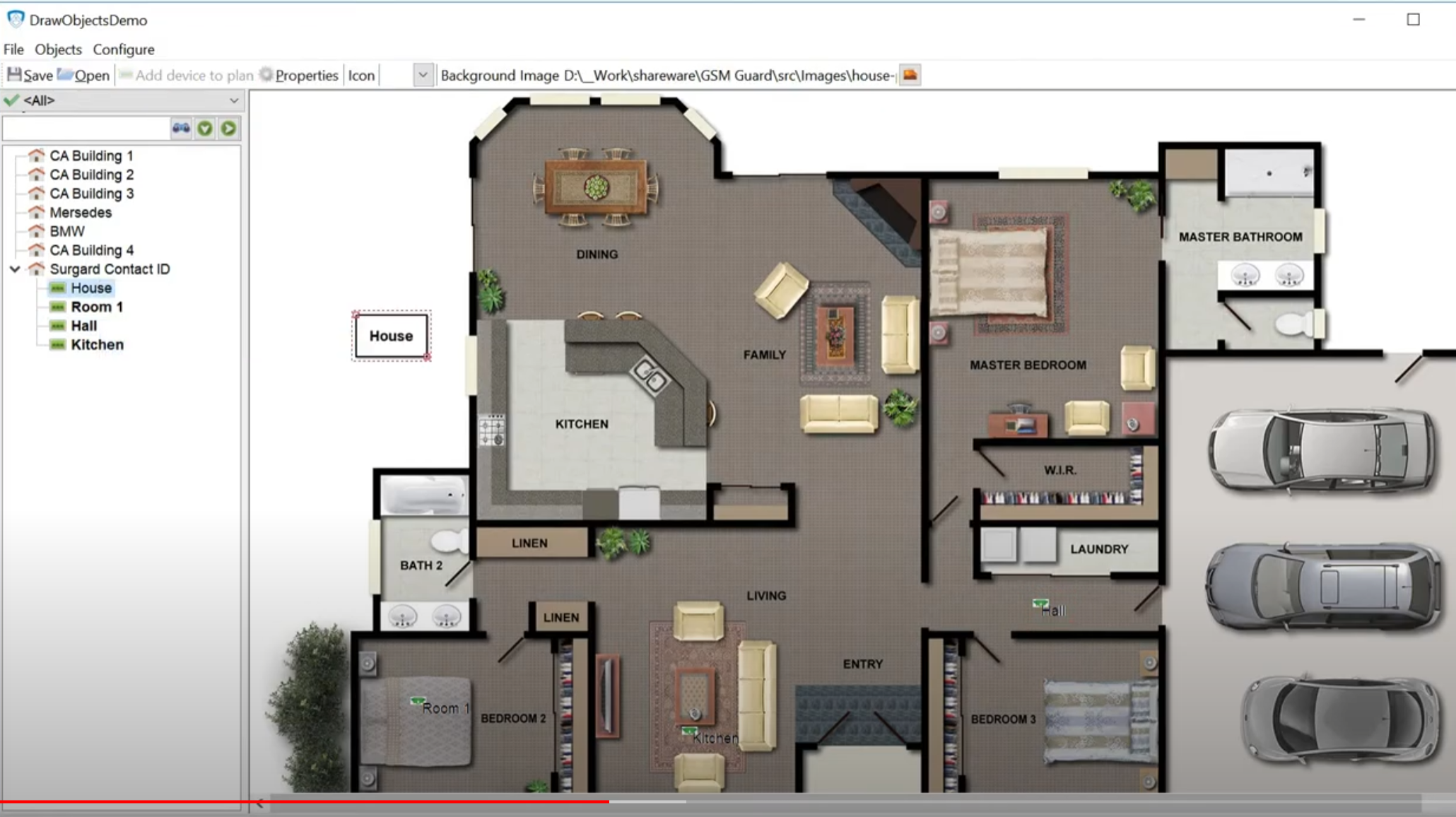 Object plans. Object plans.