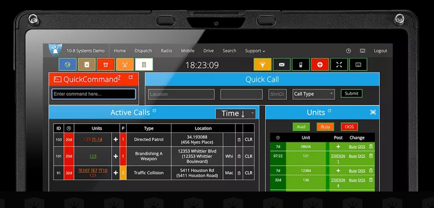AGENCYLINK™ & COMPUTER-AIDED DISPATCH.