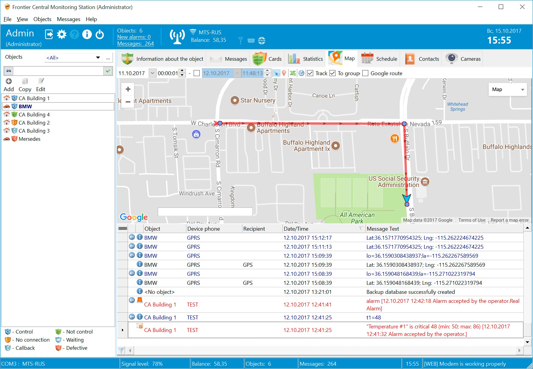 Security Dispatch map 2.